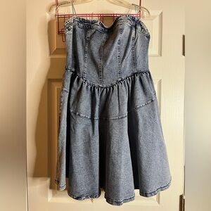 Denim dress